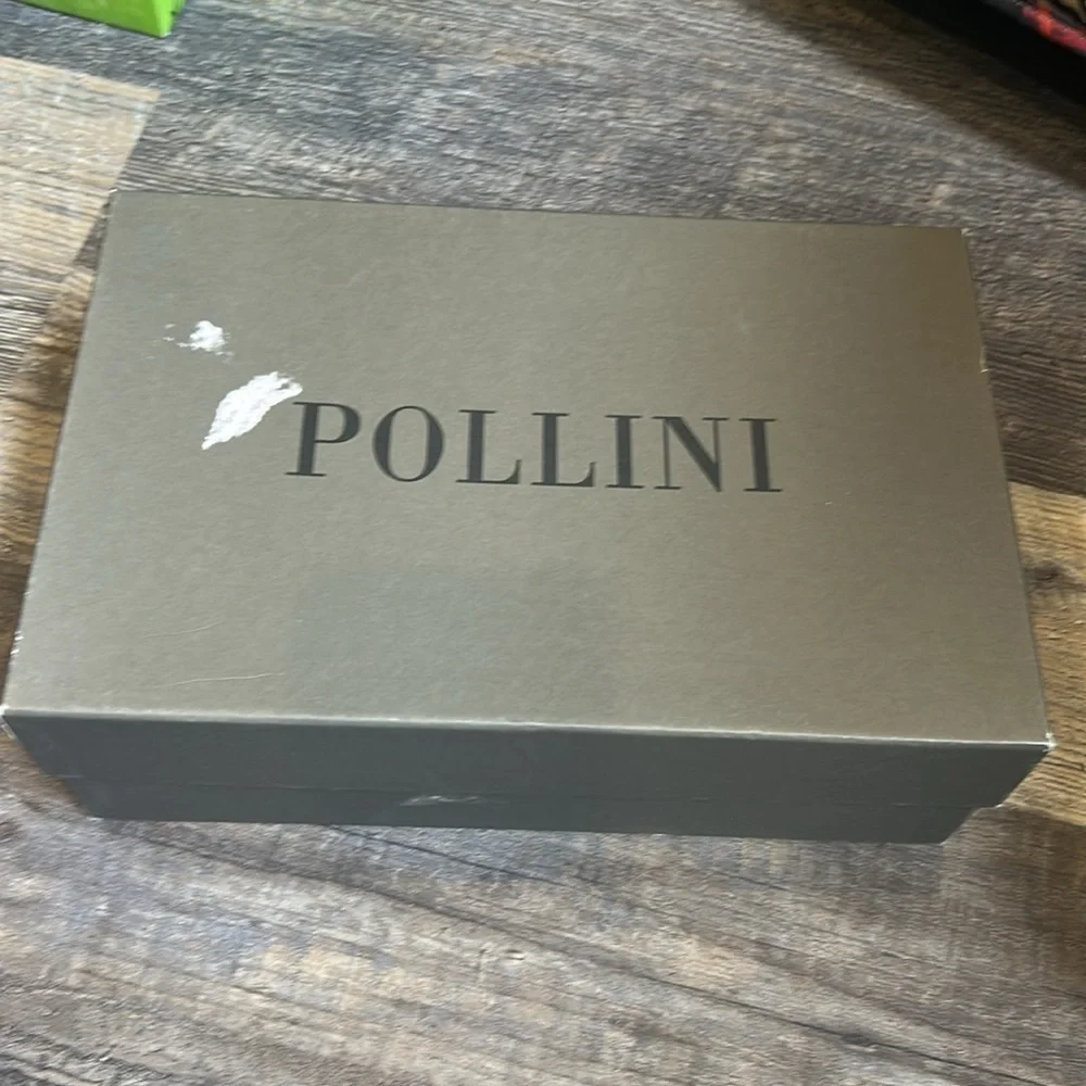 Pollini Italian Floral Heels Size 39 1/2 Floral